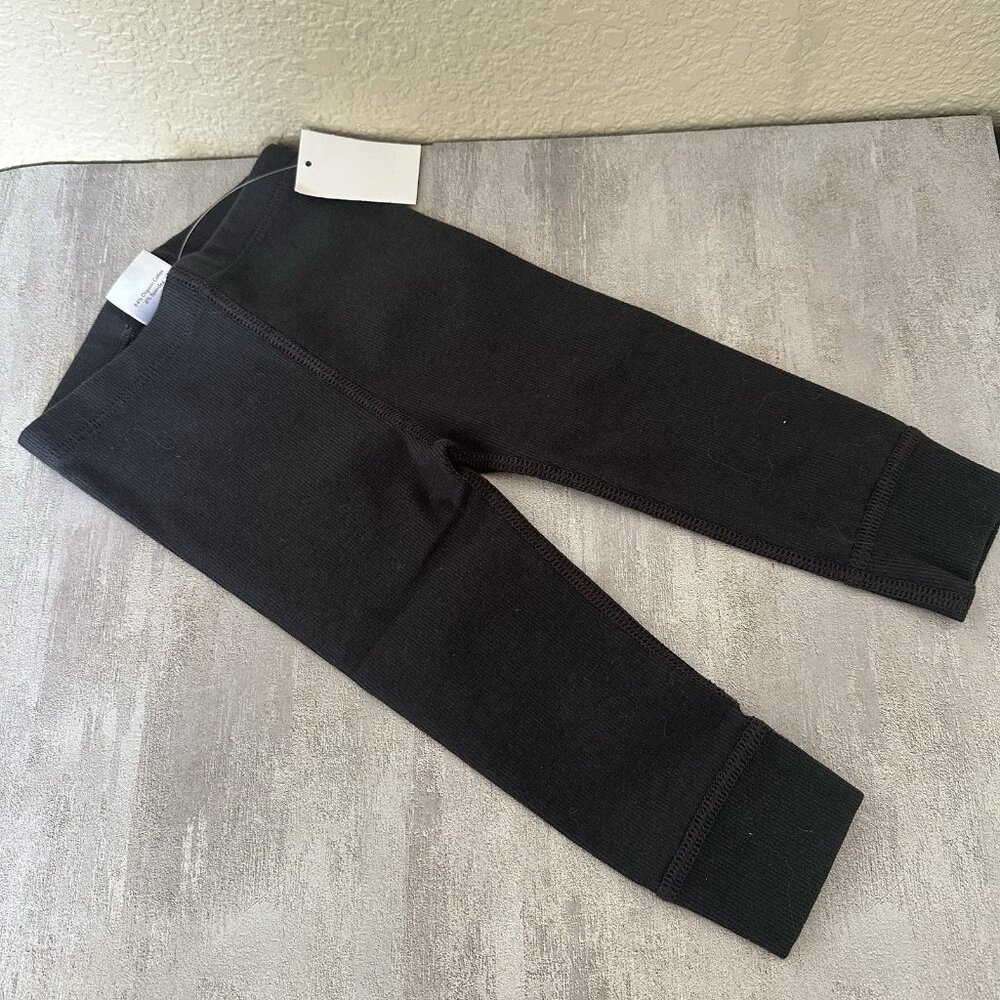 Hanna Andersson NWT Black pants Leggings Infant 80 / 18-24 Months‎